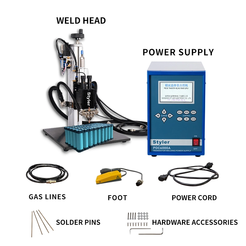 Top Quality Welding Equipment Battery Spot Welder 0.35mm Nickel Thickness Battery Pack